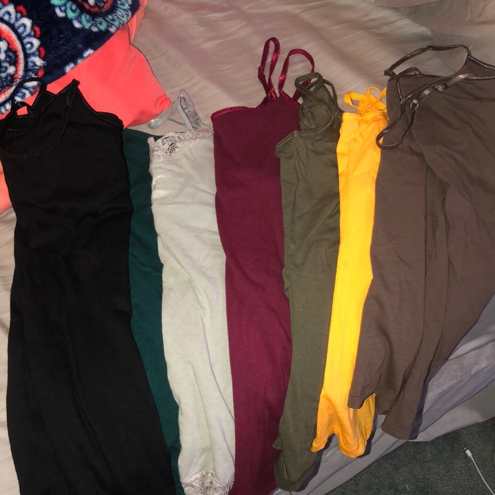 A bundle of under shirts